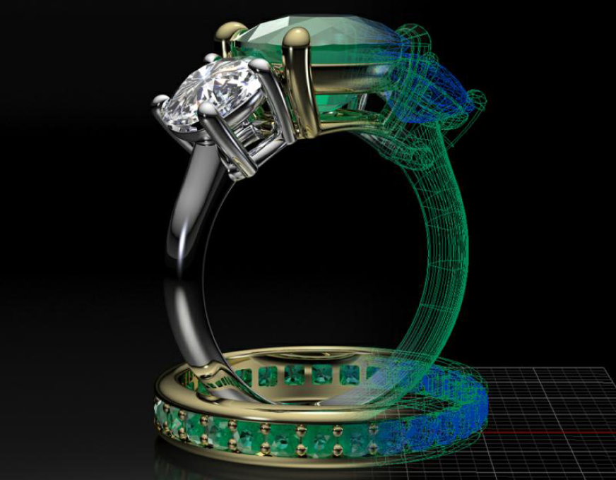 3d modeling custom jewelry