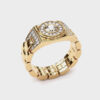 ads jewellery custom gold ring 703