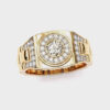 ads jewellery custom gold ring 704